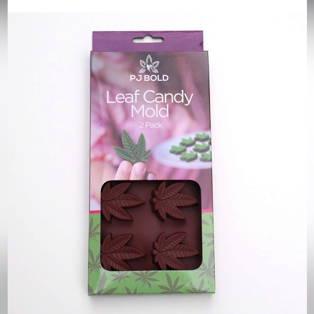 Leaf candy silicone mold